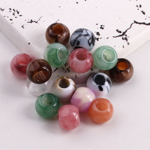 Perles rondes et perles baril à motif irrégulier <span class=keywords><strong>de</strong></span> 11,6 mm pour la fabrication <span class=keywords><strong>de</strong></span> bracelets, colliers et accessoires <span class=keywords><strong>de</strong></span> bijouterie DIY - Product Image 5