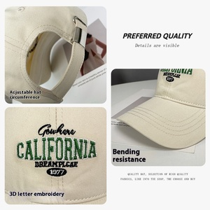 Men's and Women's New American Casual All-Match Street <strong>Shooting</strong> Trendy Sunscreen Baseball <strong>Cap</strong> - Product Image 3