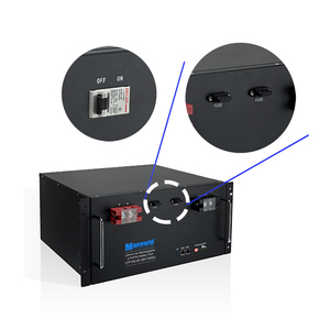 Système de stockage d'énergie domestique hybride 5kW, batteries LiFePO4 3kW 4.5kW 48V 70Ah CAN, garantie 5 ans, montage en rack, BMS tout-en-un - Product Image 2