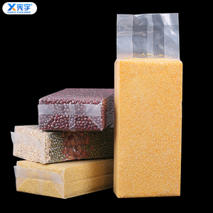 Bolsa <span class=keywords><strong>de</strong></span> Embalaje <span class=keywords><strong>de</strong></span> Nylon Transparente <span class=keywords><strong>de</strong></span> Grado Alimenticio para Arroz, con Fuelle Lateral, Forma <span class=keywords><strong>de</strong></span> Cubo, Sellada al Vacío, para Cacahuetes, Nueces y Frijoles - Product Image 6