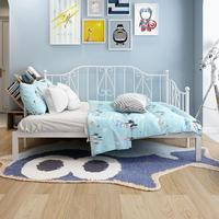 Canapé-lit télescopique pliable avec cadre en fer, lit double multifonctionnel pliable pour chambre à coucher, utilisation pour enfants