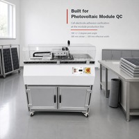 Machine d'essai de tension des cellules solaires, testeur de résistance au décollement de ruban PV à 180 degrés pour électrode de cellule photovoltaïque HT-9100S