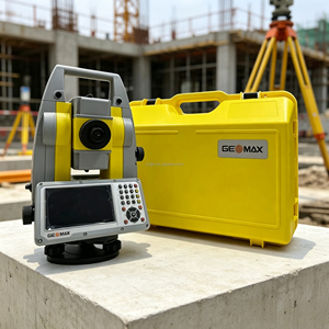 Station totale topographique professionnelle Geomax 95 avec précision d'angle de 1'' et grossissement 30X, station robotique totale - Product Image 1