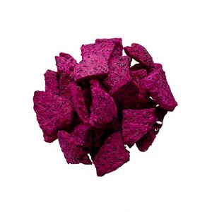 Bloques de Fruta del Dragón Rosa Deshidratada, Snack de Fruta Exótica Liofilizada al Vacío - Product Image 3