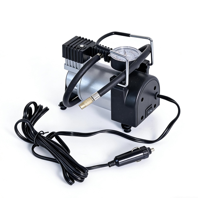 New Mini Single Cylinder Multi-functional 12V Air Compressor with 35L/MIN Airflow & 120W Power for Car Bicycle Kayak