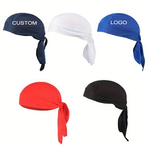 <span class=keywords><strong>Gorro</strong></span> Durag JX para Hombre y <span class=keywords><strong>Mujer</strong></span>, Absorbente de Sudor, Estilo <span class=keywords><strong>Pirata</strong></span>, con Impresión Digital, Tejido Común - Product Image 1