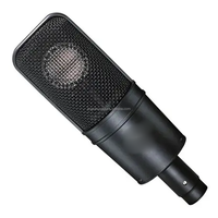 Microphone dynamique AT4040 pour capturer l'attaque sonore de tous les instruments à percussion, applications studio et en direct