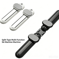 Appareil de fitness amovible pour le ski, entraîneur du plancher pelvien, appareil silencieux pour le remodelage des jambes et des hanches, équipement de fitness à domicile