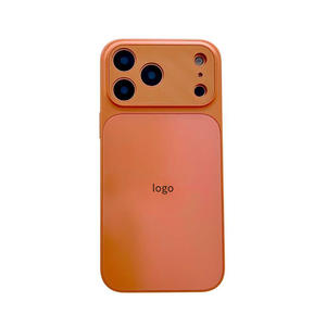 Coque de téléphone pour iPhone 17 Pro 17 Promax 16 Promax, sensation originale, <span class=keywords><strong>orange</strong></span>, coque de téléphone 15 14, résistance - Product Image 5