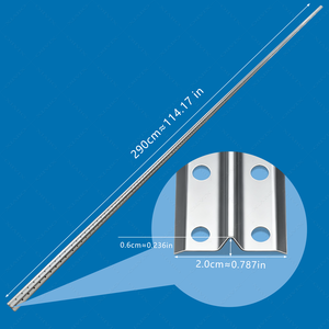 Perfil <span class=keywords><strong>de</strong></span> esquina metálico perforado Plaster Beacon Premium B6 <span class=keywords><strong>de</strong></span> 2.4m y 2.5m - Product Image 2