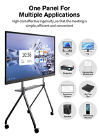Smart Board Met Ag Glas Elektronische 65 Inch Tv 65 Inch 8 K Smart Tv Redmi Note 9 Pro Wisselbord 20 Punt Ir Touch Panel