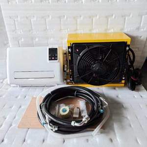 Di alta qualità 24V camion dormiente parcheggio refrigeratore aria kit 12v compressore cabina elettrica - Product Image 1