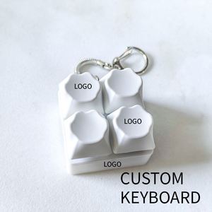 Porte-clés personnalisé avec design imprimé mignon, capuchon de clavier anti-stress, interrupteurs, bouton de clavier DIY - Product Image 4