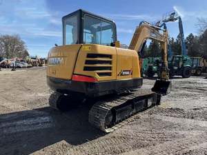 Mini-excavatrice SANY SY55C d'occasion de haute qualité en vente, pelle sur chenilles d'occasion avec moteur et composants essentiels - Product Image 4