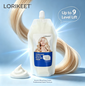 ครีมฟอกสีผม <span class=keywords><strong>LORIKEET</strong></span> 500 กรัม ปราศจากฝุ่น ครีมฟอกสีผม ยี่ห้อส่วนตัว ฟอกสีผมได้ถึง 9 ระดับ ฟอกสีผมได้อย่างมีประสิทธิภาพ - Product Image 2
