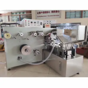 U-form Bendy Bending Flexible Drink Paper Straw Automatic Individual Packing Wrapping Packaging Machine