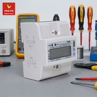 YIFA YFM75SA-S Meter Energi Elektronik Tiga Fasa AC230V dengan Layar LCD KWh 40A