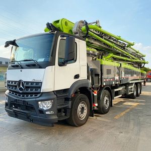 <span class=keywords><strong>Camion</strong></span> <span class=keywords><strong>pompe</strong></span> à <span class=keywords><strong>béton</strong></span> Zoomlion 62m neuf, châssis Benz 8X4, machine de construction, pompes à <span class=keywords><strong>béton</strong></span> mobiles, <span class=keywords><strong>prix</strong></span> de vente - Product Image 1