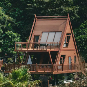 Terraza con Techo Triangular de Aluminio para el Hogar, Vidrio Templado, Diseño Contemporáneo, Anticorrosión, Uso en Exteriores - Product Image 2
