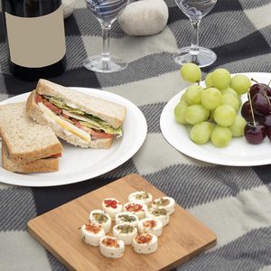 <span class=keywords><strong>Amazon</strong></span> Venta caliente de lana bolso de cuero de la PU de la <span class=keywords><strong>manta</strong></span> para <span class=keywords><strong>Picnic</strong></span> Mat para césped al aire libre de la familia - Product Image 5