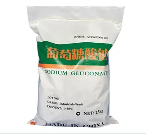 Sodium gluconate 98% as industrial cleaning chemical Petroleum Additives and water treatment Construction Admixture Industrial