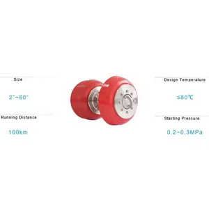 Raspador de Poliuretano de 3 Copas para Limpieza de Tuberías Submarinas Industriales - Product Image 2