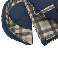Kantong Tidur Musim Dingin CHENYUE BSCI Factory Extra Wide Outdoor Custom, Tahan Air, Termal, untuk Cuaca Dingin