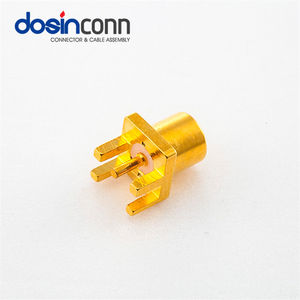 Oro MMCX MCX <span class=keywords><strong>GPS</strong></span> conector con un fin: F(m)MCX(m) Comp - Product Image 1