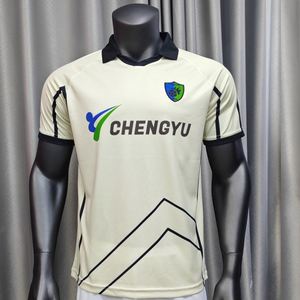 เสื้อฟุตบอลพิมพ์ลายดิจิทัลขายส่ง แบบคลาสสิคย้อนยุค เสื้อโปโลแฟชั่นแนวสตรีท สั่งทำได้ - Product Image 3