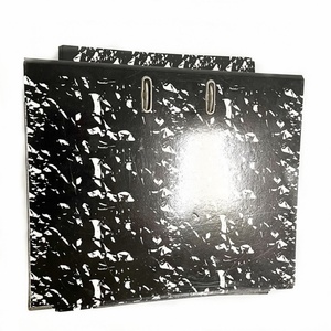 Carpeta archivadora de cartón brillante FC con diseño de mármol, tipo caja, de venta caliente, OEM de fábrica, para oficina - Product Image 2