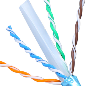 สายแลน Cat5E <span class=keywords><strong>Cat6</strong></span> Cat6A ทองแดงแท้ CCA ความยาว 305 ม. ตัวอย่างสินค้าทดลอง โรงงานผลิตโดยตรง มาตรฐาน CE RoHS ISO 9001 เจ้อเจียง - Product Image 5
