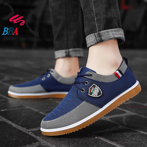 Zapatillas Deportivas Casuales Transpirables para Hombre, con Parte Superior de Lona y Forro de Malla, Ideales para Caminar y Hacer Deporte al Aire Libre - Product Image 4