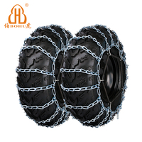 Cadenas de Nieve de Acero Aleado BOHU Nuevas, de 4.5 mm de Diámetro, para Neumáticos de Tractores y Vehículos Todoterreno de 235-255 mm de Ancho, Mejor Agarre y Seguridad
