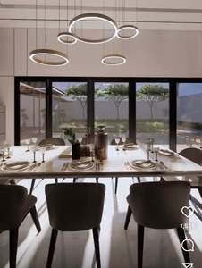 SUEZ moderno <span class=keywords><strong>Design</strong></span> d'interni <span class=keywords><strong>sospensione</strong></span> lampada da soffitto rotonda per illuminazione interna - Product Image 5