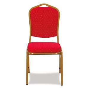 Venta al por mayor apilable Hotel Iglesia boda usado celebración ceremonia Conferencia sillas marco dorado rojo banquete salón evento <span class=keywords><strong>silla</strong></span> - Product Image 5