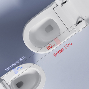 Tốt nhất bán tankless nhà vệ sinh thông minh với nước nóng ghế tự động khử mùi hệ thống - Product Image 4