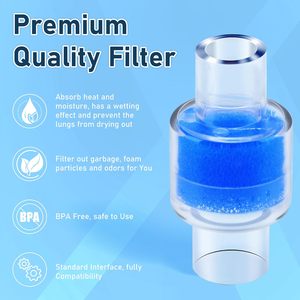 Hme ตัวกรองความชื้นสำหรับเครื่อง cpap bipap และหน้ากาก Z1 Z2 dreamstation 6/12/20แพ็ค - Product Image 2