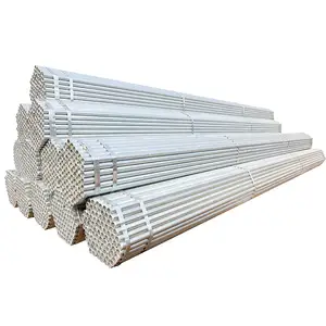 Pipe Hot Dip Galvanized Mild Steel Cutting Round GB Low Price Galvanized Pipe Tube China Factory Dire Structure Pipe ERW 3 Tons