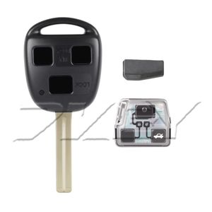 Per Lexus ES300 GS300 GS400 IS300 LS400 RX300 RX400 IS200 chiave auto remota Fod 433Mhz 4 d68 <span class=keywords><strong>Chip</strong></span> P/N: batteria lama 50171 No Logo - Product Image 6