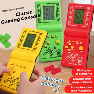 Consola de Juegos Portátil Clásica E-9999 al por Mayor, Pantalla de 2.4 Pulgadas, Juego de Bolsillo, Juego de Ladrillos, Juego de la Suerte, Juguete de Viaje para Niños - Product Image 5