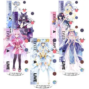 20CM 58 gaya tanggal langsung V 5 musim Tokisaki Kurumi Natsumi Kotori anime akrilik Standee figur dekorasi periferal