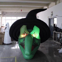 Ballon gonflable démoniaque pour Halloween, décoration de fête. La couleur peut être modifiée selon les exigences du client.