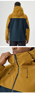 RUIQUWIN Chaqueta Impermeable para Hombre, con Capucha, Diseño de Parches, Multibolsillos, para Primavera, Deportes al Aire Libre, Ciclismo y Camping - Product Image 4