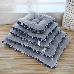 Thickened Pet <b>Mat</b> Fleece Lined Warm Dog Bed Rectangle Cartoon Pattern Four Seasons Use Hand Wash Polyester Fiber Fill - Product Image 4