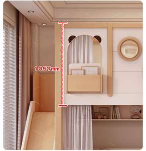 Lits superposés pour enfants pas chers d'usine, lits multifonctionnels combinés mère et enfant, lits <span class=keywords><strong>de</strong></span> luxe en forme <span class=keywords><strong>de</strong></span> capsule spatiale, château, lit double Kis - Product Image 2