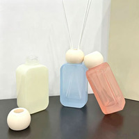 Bouteille en verre vide de 100 ml pour diffuseur d'arômes d'huiles essentielles avec bâtonnets diffuseurs