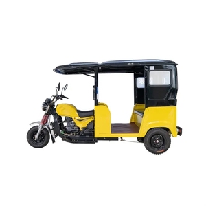 Five Colors 3 Wheel Taxi / Closed Cabin <b>Passenger</b> Tricycles Auto Tricycle Tuktuk - Product Image 4