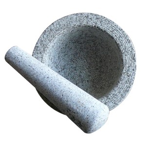 Venta caliente Nuevos utensilios de cocina <span class=keywords><strong>Mortero</strong></span> de granito duradero y Maja imprescindible <span class=keywords><strong>para</strong></span> la seguridad alimentaria y la experiencia de molienda cómoda - Product Image 5