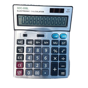 เครื่องคิดเลขอิเล็กทรอนิกส์ Sdc 888l 12 หลัก ใช้พลังงานแสงอาทิตย์ สำหรับใช้งานในสำนักงานและการเงิน - Product Image 3