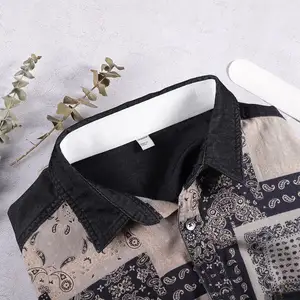 Almofada de suor para camisa de pescoço estilo japonês adesivos absorventes de suor